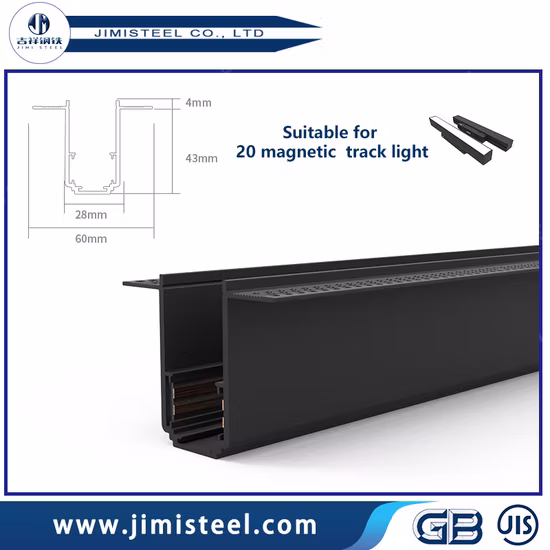 Schienenfabrik für magnetisches Licht/Schienenlicht/48-V-Strom/Lichtteil